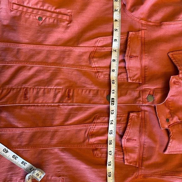 Liverpool Los Angeles Women's Salmon Denim Jacket - Picture 5 of 7